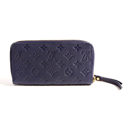 Secret Zippy Wallet Empreinte Navy