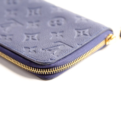 Secret Zippy Wallet Empreinte Navy