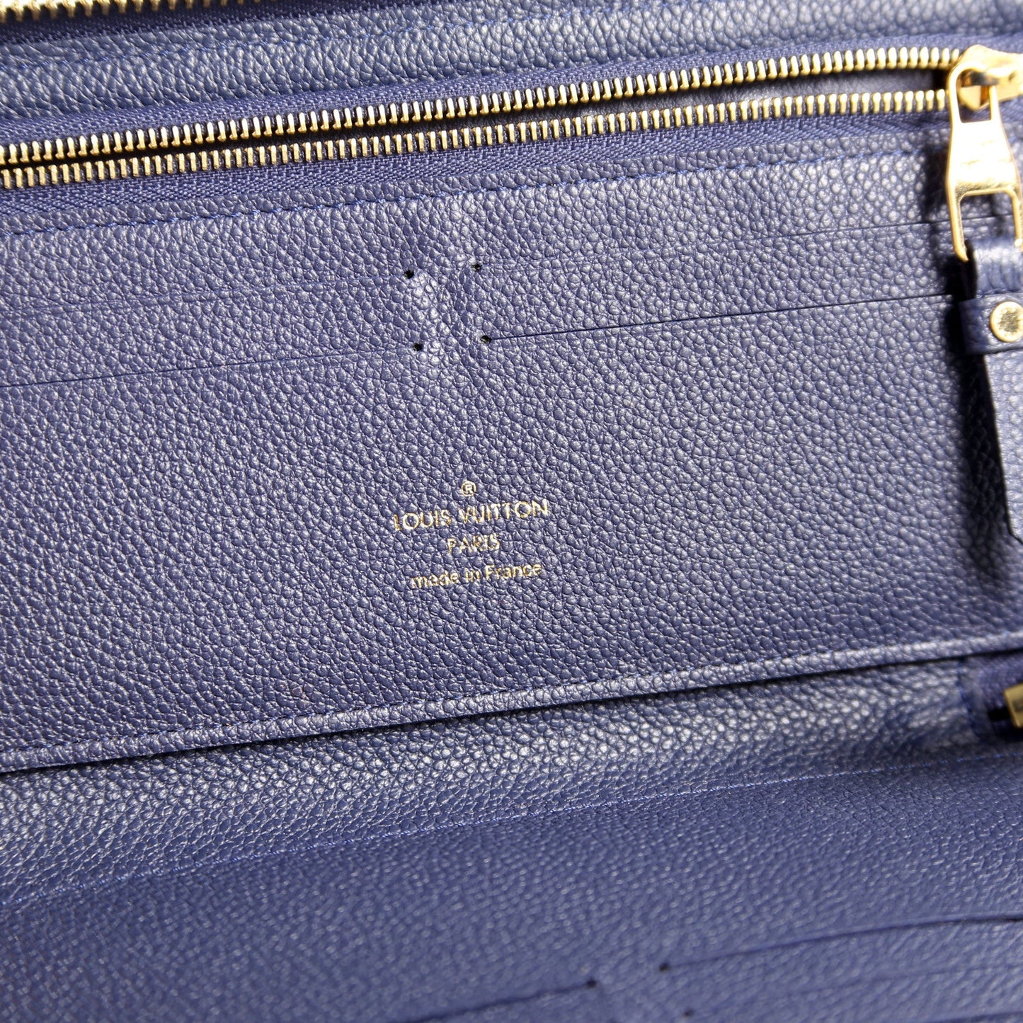Secret Zippy Wallet Empreinte Navy