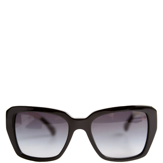 Chanel 40988 CC Square Acetate Sunglasses Black