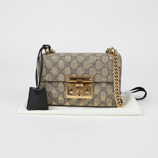 Gucci Paddle Lock Small Chain Shoulder Crossbody Bag 409487 142203140