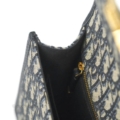 Dior 30 Montaigne Bag Blue Dior Oblique Jacquard