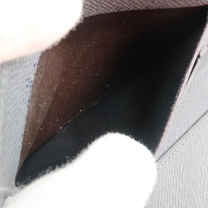 Louis Vuitton Gray Leather Zippy organizer wallet accessories