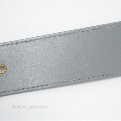 Christian Dior 30 Montaigne Box Bag Grey Calfskin