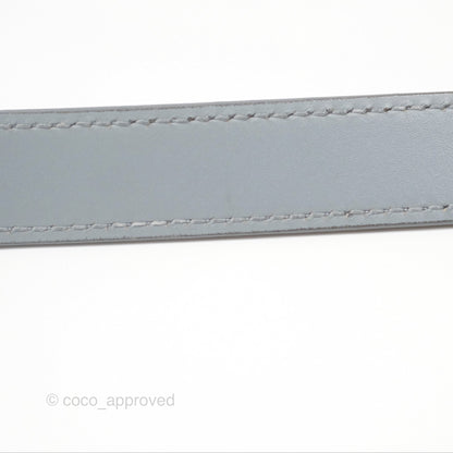Christian Dior Medium Bobby Flap Grey Box Calfskin