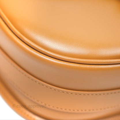 Christian Dior Medium Bobby Bag Camel Calfskin Gold Hardware