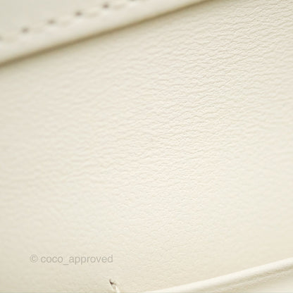Dior Miss Dior Mini Bag Ivory White Cannage Lambskin