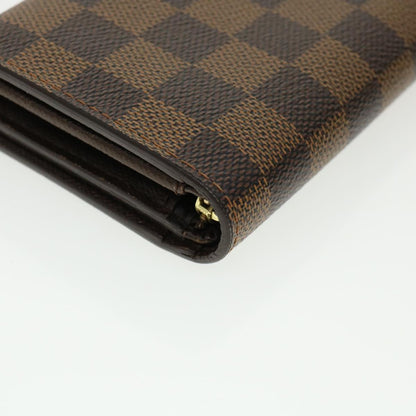 Louis Vuitton Brown Canvas Tresor wallet accessories