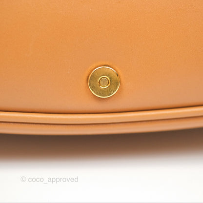 Christian Dior Bobby East-West Bag Calfskin Camel