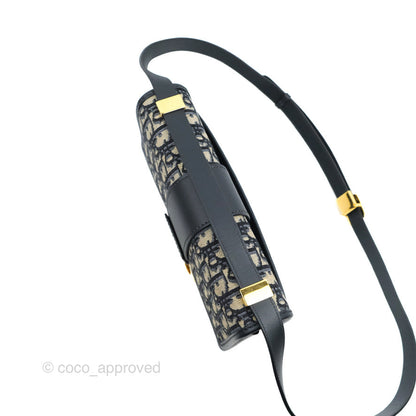Dior 30 Montaigne Bag Blue Dior Oblique Jacquard