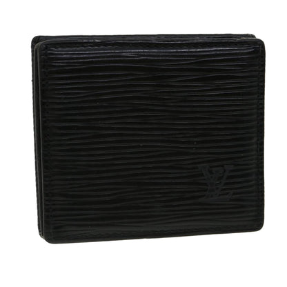 Louis Vuitton Black Leather Epi wallet wallet accessories