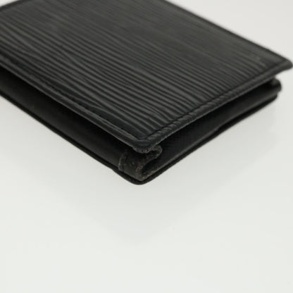 Louis Vuitton Black Leather Epi wallet wallet accessories