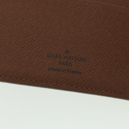 Louis Vuitton Brown Canvas Agenda MM wallet accessories