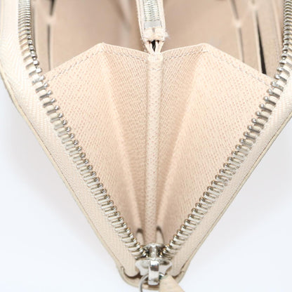 Louis Vuitton Beige Leather Portefeuille Clemence wallet accessories