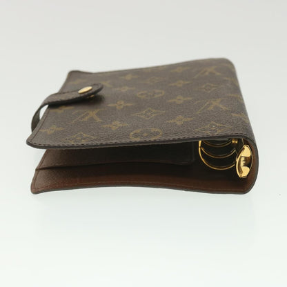 Louis Vuitton Brown Canvas Agenda MM wallet accessories