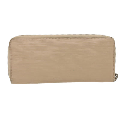 Louis Vuitton Beige Leather Portefeuille Clemence wallet accessories