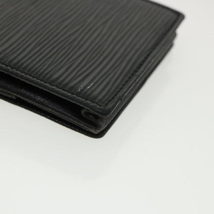 Louis Vuitton Black Leather Epi wallet wallet accessories