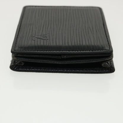 Louis Vuitton Black Leather Epi wallet wallet accessories