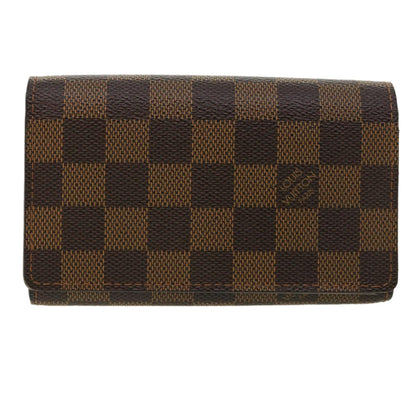 Louis Vuitton Brown Canvas Tresor wallet accessories