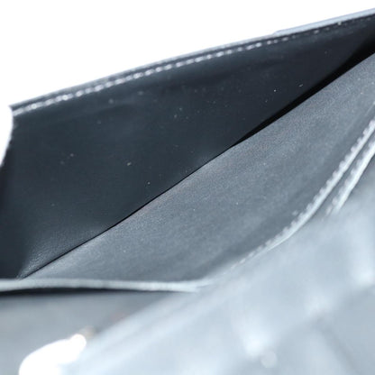 Louis Vuitton Black Leather Portefeuille Brazza wallet accessories