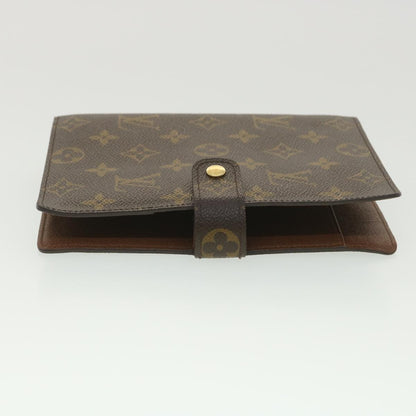 Louis Vuitton Brown Canvas Agenda MM wallet accessories