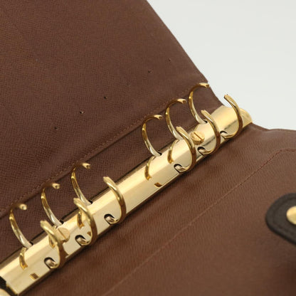Louis Vuitton Brown Canvas Agenda MM wallet accessories