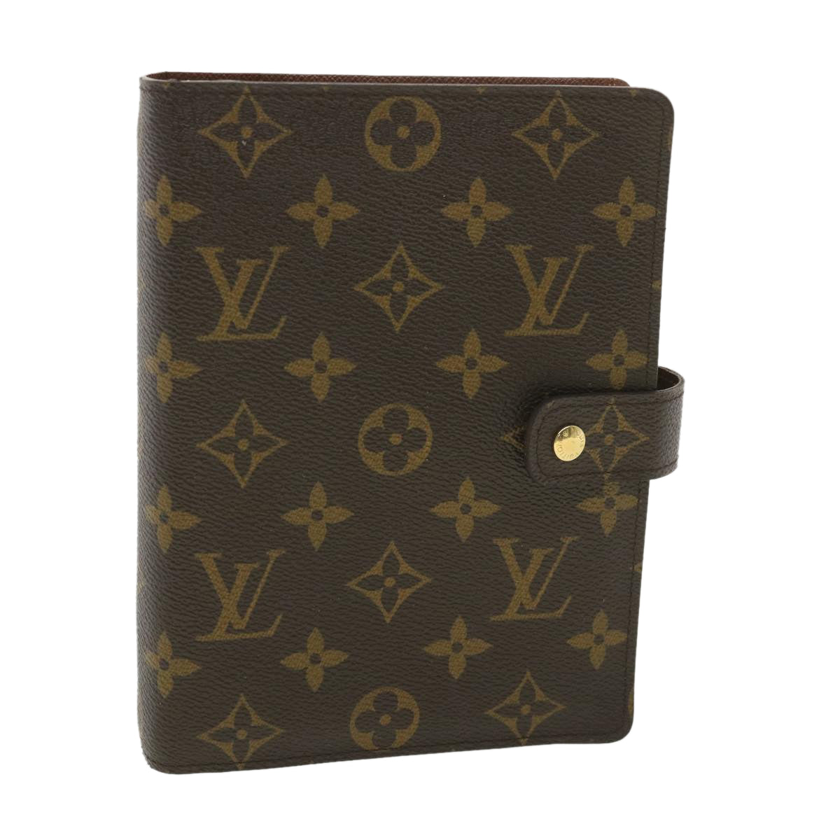 Louis Vuitton Brown Canvas Agenda MM wallet accessories