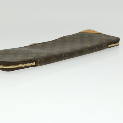 Louis Vuitton Brown Canvas Etui 5 cravates wallet accessories