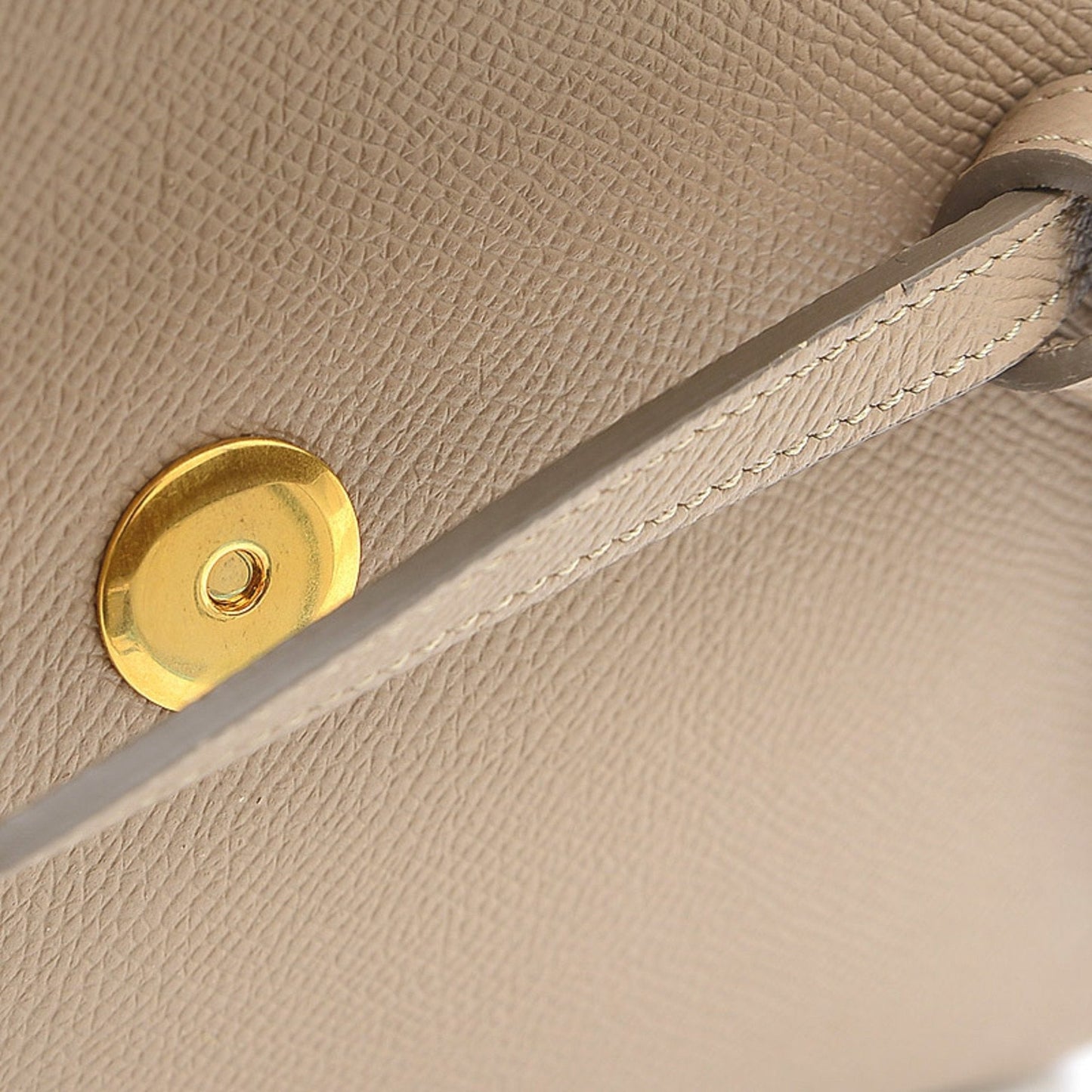 Celine Belt Bag Nano 2Way Leather Light Taupe Gold Hardware 189003