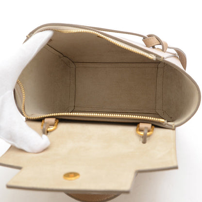 Celine Belt Bag Nano 2Way Leather Light Taupe Gold Hardware 189003