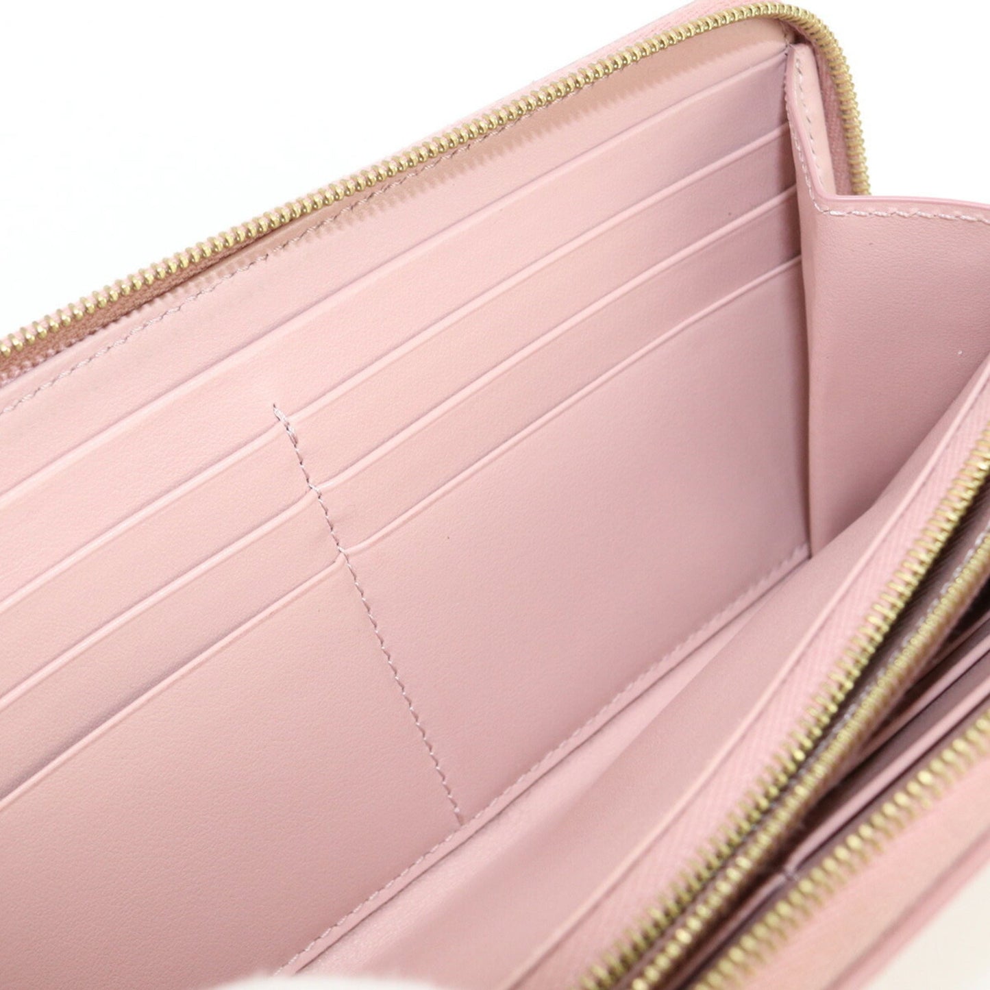 Celine Large Zipped 10B553BEL Long Wallet Round Leather Ladies