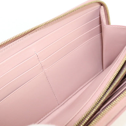 Celine Large Zipped 10B553BEL Long Wallet Round Leather Ladies