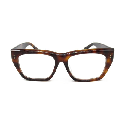 Celine Date Glasses Glasses Frame Brown Plastic 50034F 056[54]