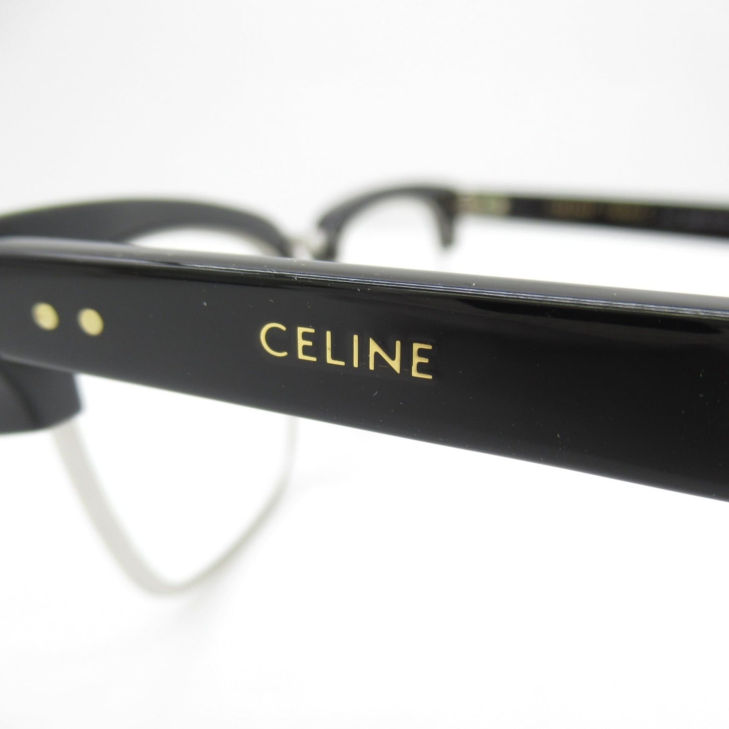 Celine Date Glasses Glasses Frame Black Plastic 50026U 016[53]
