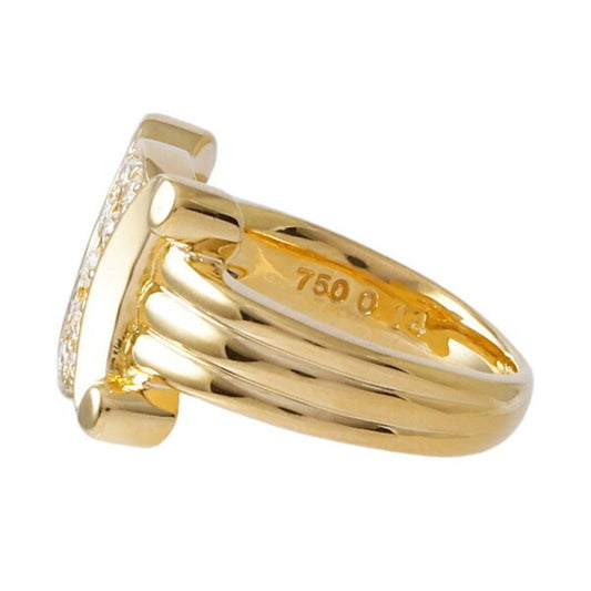 Celine Macadam K18YG Yellow Gold Ring