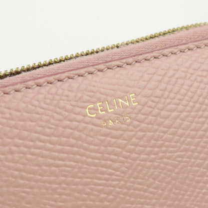 Celine Large Zipped 10B553BEL Long Wallet Round Leather Ladies