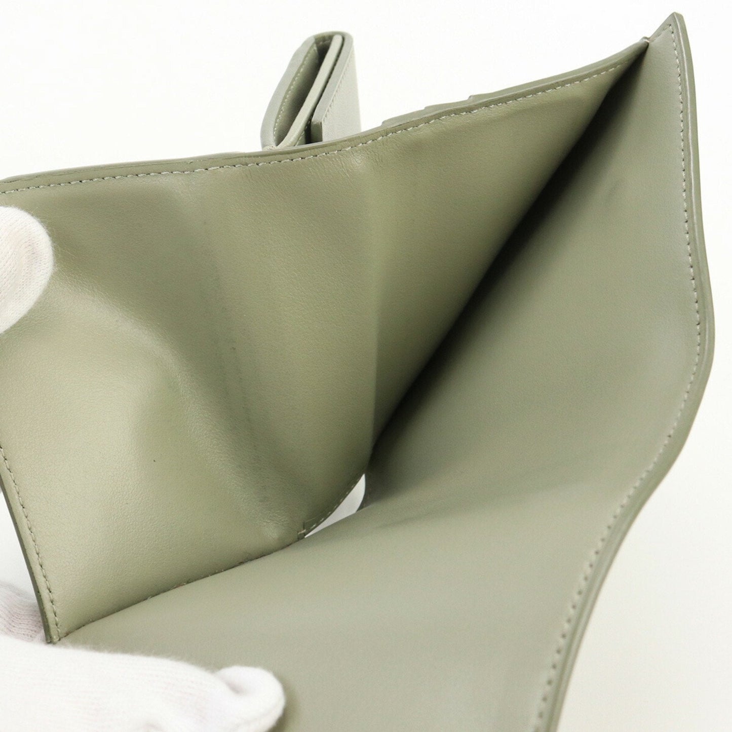Celine Small Trifold 10B57 3CQP Wallet with Coin Purse Leather Ladies