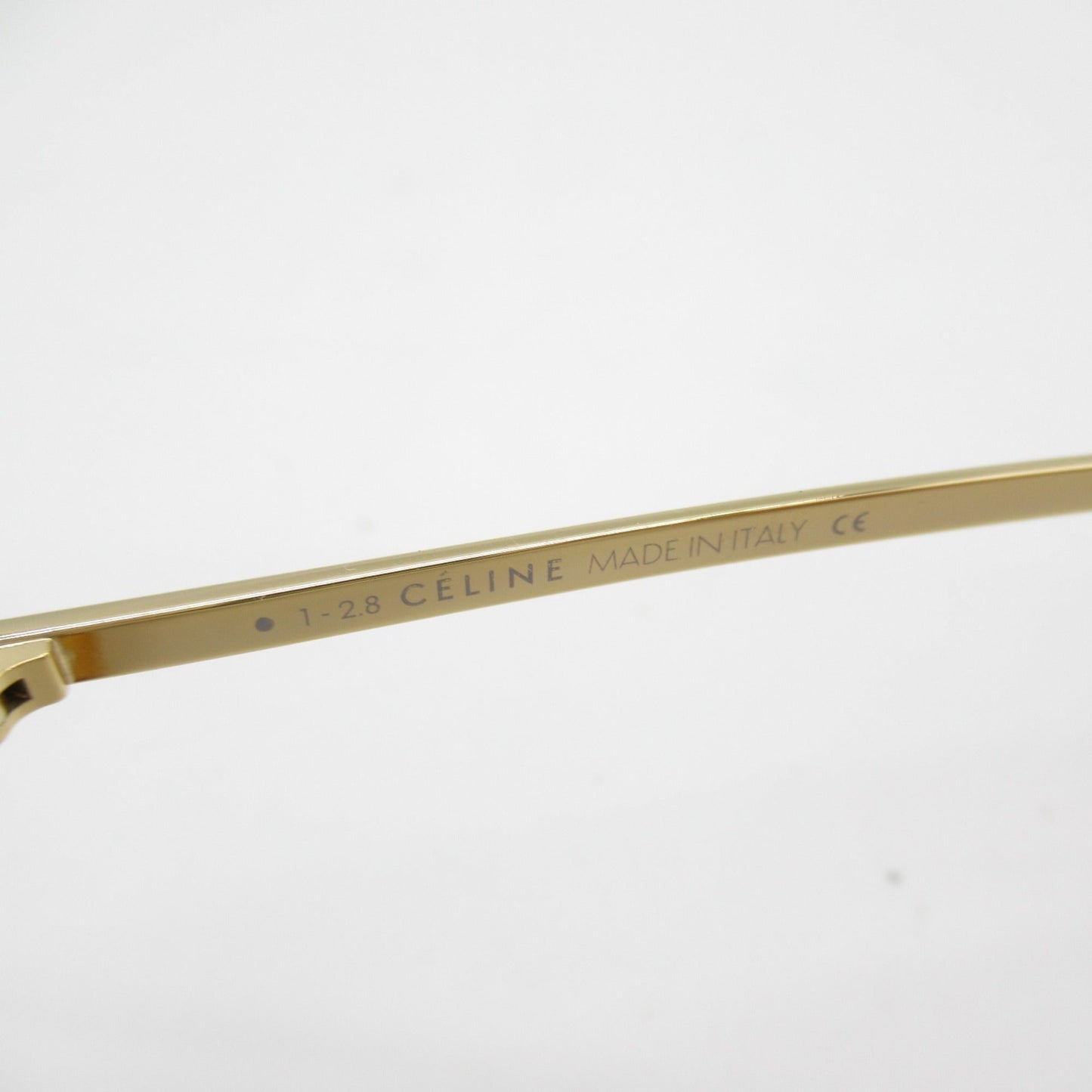 Celine Date Glasses Glasses Frame Brown Plastic metal 50002U 055[51]