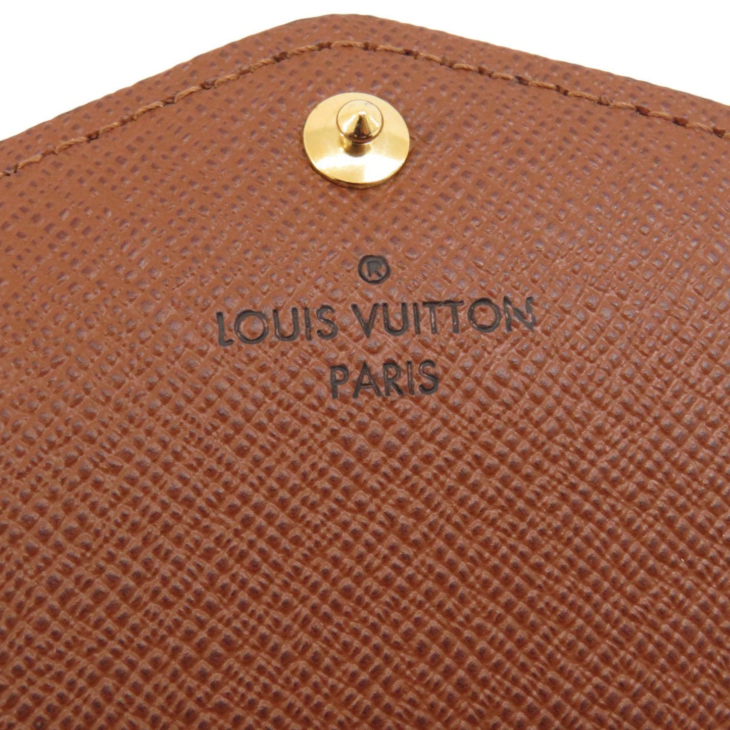 LOUIS VUITTON M60531 Portefeuille Sarah Monogram Long Wallet Canvas Women's