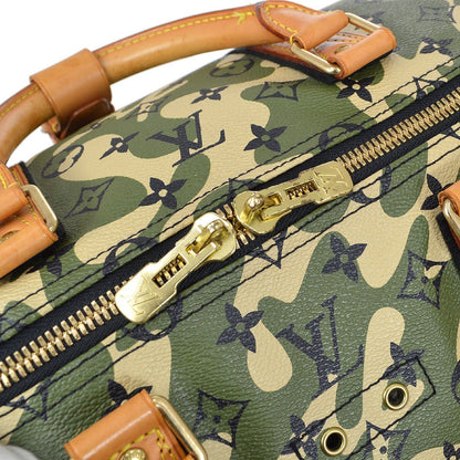 LOUIS VUITTON★ 2008 KEEPALL BANDOULIERE 55 MONOGRAMOUFLAGE M95774 06294
