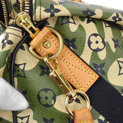 LOUIS VUITTON★ 2008 KEEPALL BANDOULIERE 55 MONOGRAMOUFLAGE M95774 06294