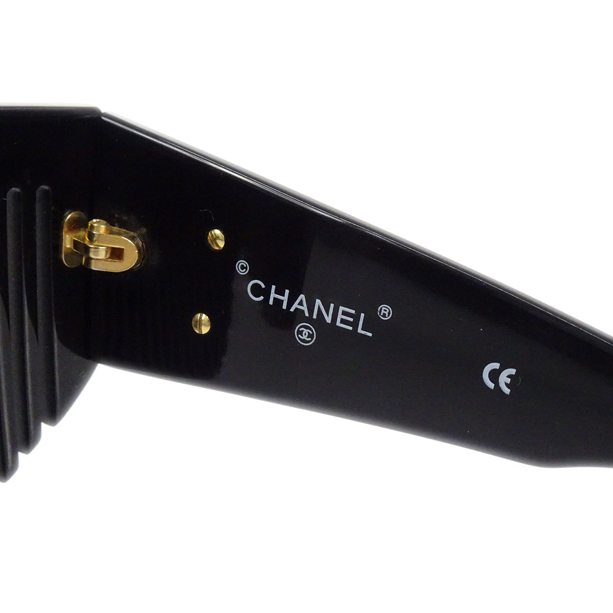 Chanel Sunglasses Eyewear Black Small Good