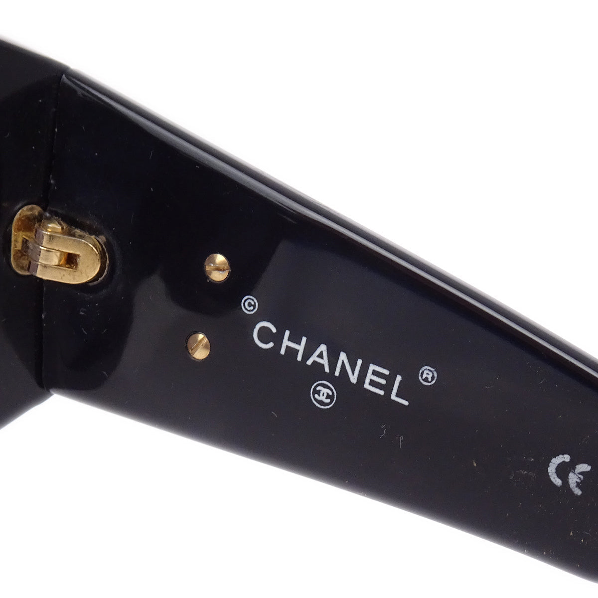 Chanel Sunglasses Eyewear Black Small Good