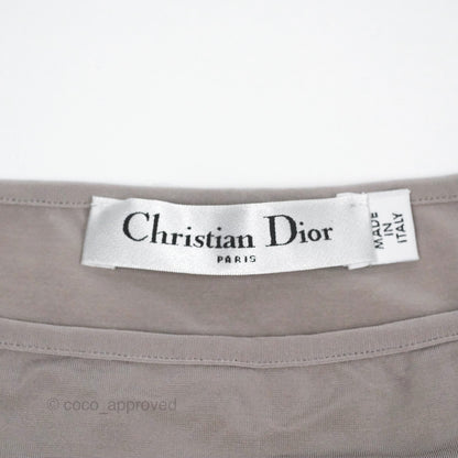 Christian Dior Knit Dress Grey Size 34