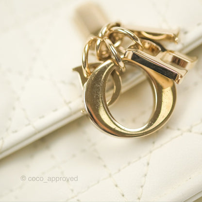 Dior Miss Dior Mini Bag Ivory White Cannage Lambskin