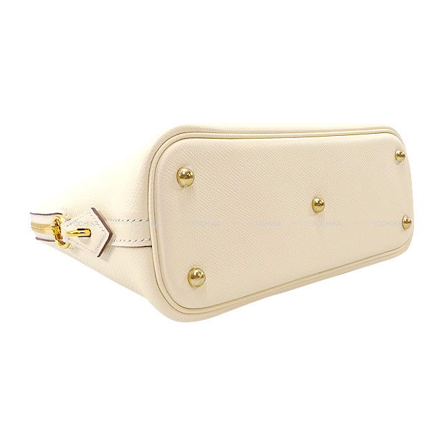 HERMES Shoulder bag Bolide1923 25 Nata Veau Epsom Gold HW Stamp