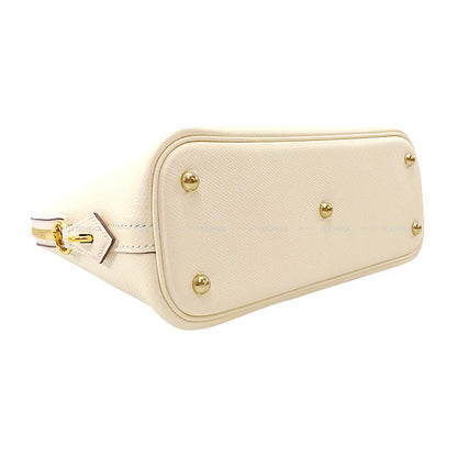 HERMES Shoulder bag Bolide1923 25 Nata Veau Epsom Gold HW Stamp
