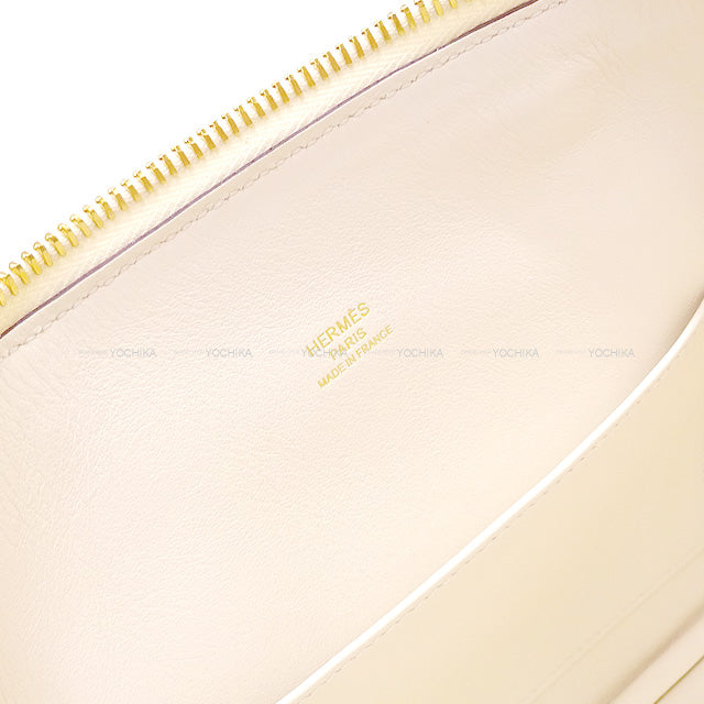 HERMES Shoulder bag Bolide1923 25 Nata Veau Epsom Gold HW Stamp