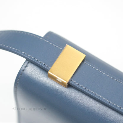 Dior 30 Montaigne Bag Blue Box Calfskin
