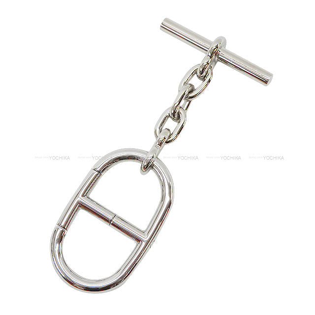 Hermès Chaine d'ancre charm key ring Hermes Vintage Sterling Silver Chaine D'Ancre Bag Charm Key